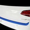Auto Rear Bumper Trunk Tail Lip Carbon Fiber Protection Sticker And Decal Car Styling For Volkswagen VW Golf MK7 7 GTI Accessory