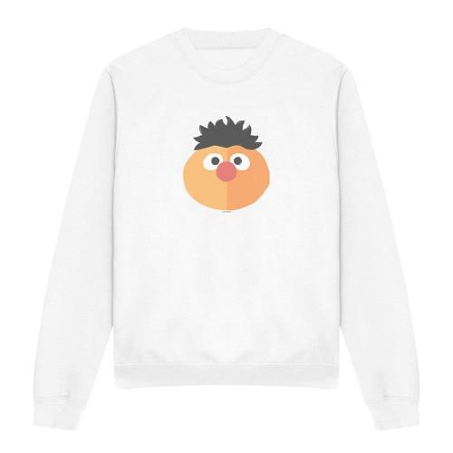 Sesame Street Unisex Adult The Expression Ernie Sweatshirt