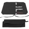 Knife Case with 4 Slots Hvy Duty Portable Knife Roll Bag for Chefs Cooks Culinary Students