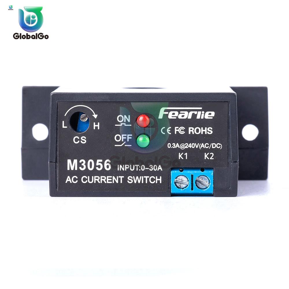 

M3060 M3066 M3070 M3076 M3080 M3086 AC/DC 0.3A-240V Detection Alarm Module Transformer Control Current Sensing Switch Sensor