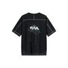 Li Ning T Shirts Unisex Black Crew Neck Moderate Other ATSU603-1