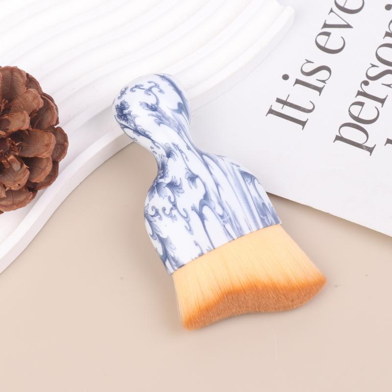 Pennello per nail art, rimuove la polvere dalle unghie, pennello per smalto in gel acrilico UV, strumento per la pulizia della polvere, pennelli per il trucco di bellezza, accessori per manicure