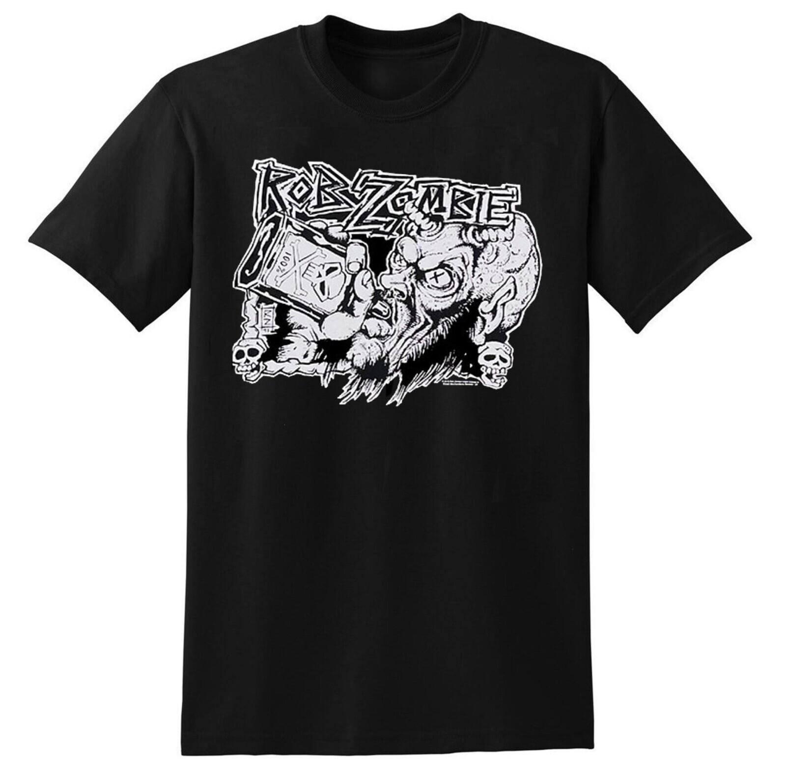 ROB ZOMBIE cd lgo DEVIL BOTTLE Official SHIRT XXL New hellbilly sinister lunar XL