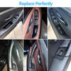 Carbon Fiber LHD RHD Car Interior Door Handle Armrest Panel Trim For BMW 5 Series F10 F11 520i 523i 525i 528i 535i 520d