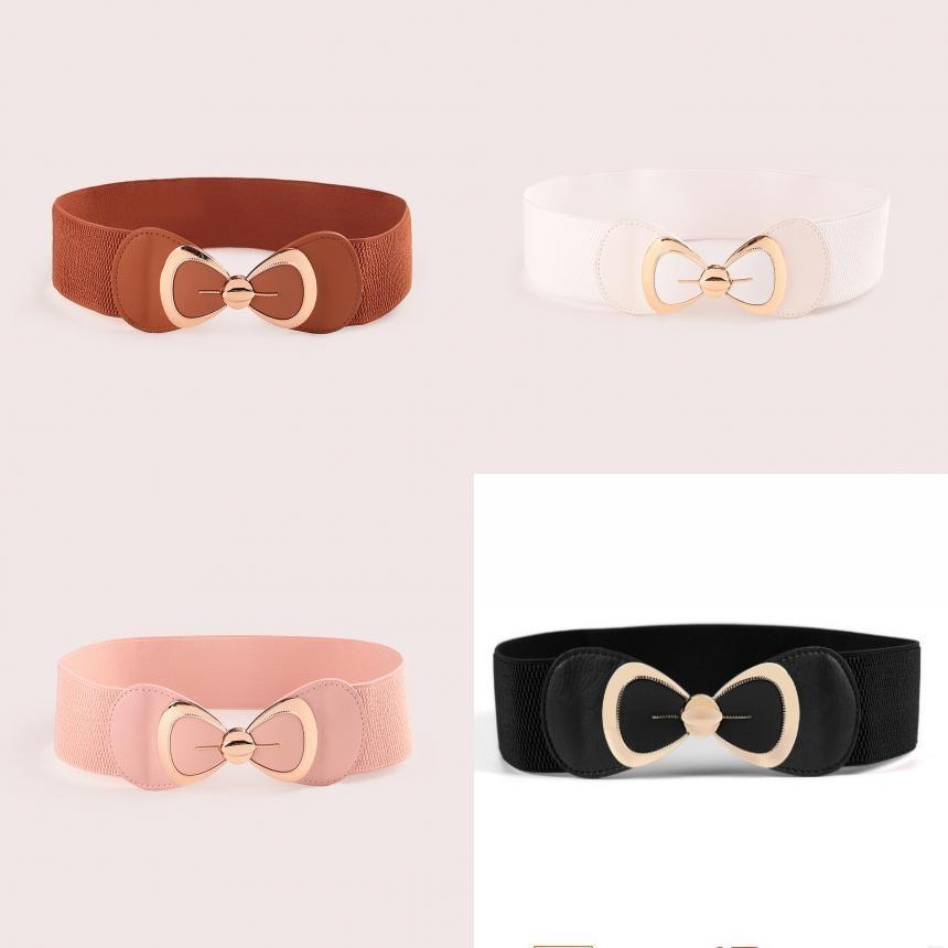 Womens Casual Dress Belt With Faux Leather Material And Hook Closure