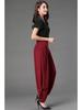 2025 Women's High Waist Casual Harem Pants - Spring/Summer Plus Size Slimming, Loose Fit, Lantern-Style Trousers