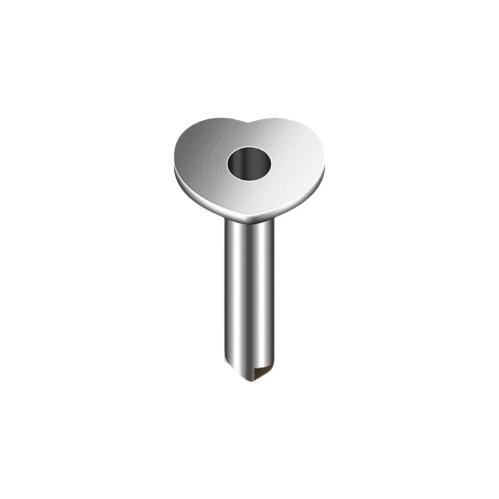 Effort Saving Coconut Opener Stainless Steel Coconut Shell Remover  Kitchen Use Heart