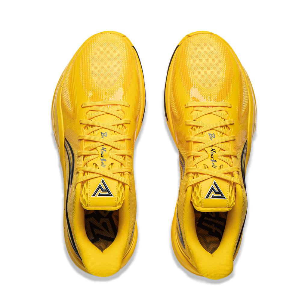 Li Ning Cushioning Slip Resistant Abrasion Resistant Breathable Rebound Grip Low Top Basketball Shoes Men's ABAW007-5