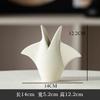 Devil Fish Shaped Ceramic Vase Creative Ornament Desktop Flower Arrangement Hydroponic Vases Dried Flower Vase Decorative Vases