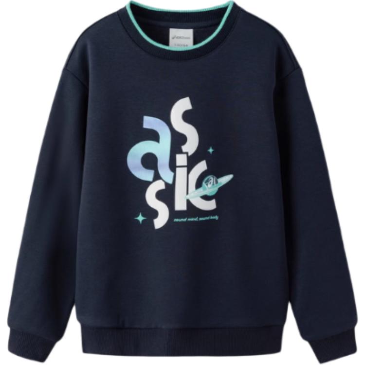 Asics Sports Performance Sweatshirt Navy Blue Teenagers 334241213029-50 110