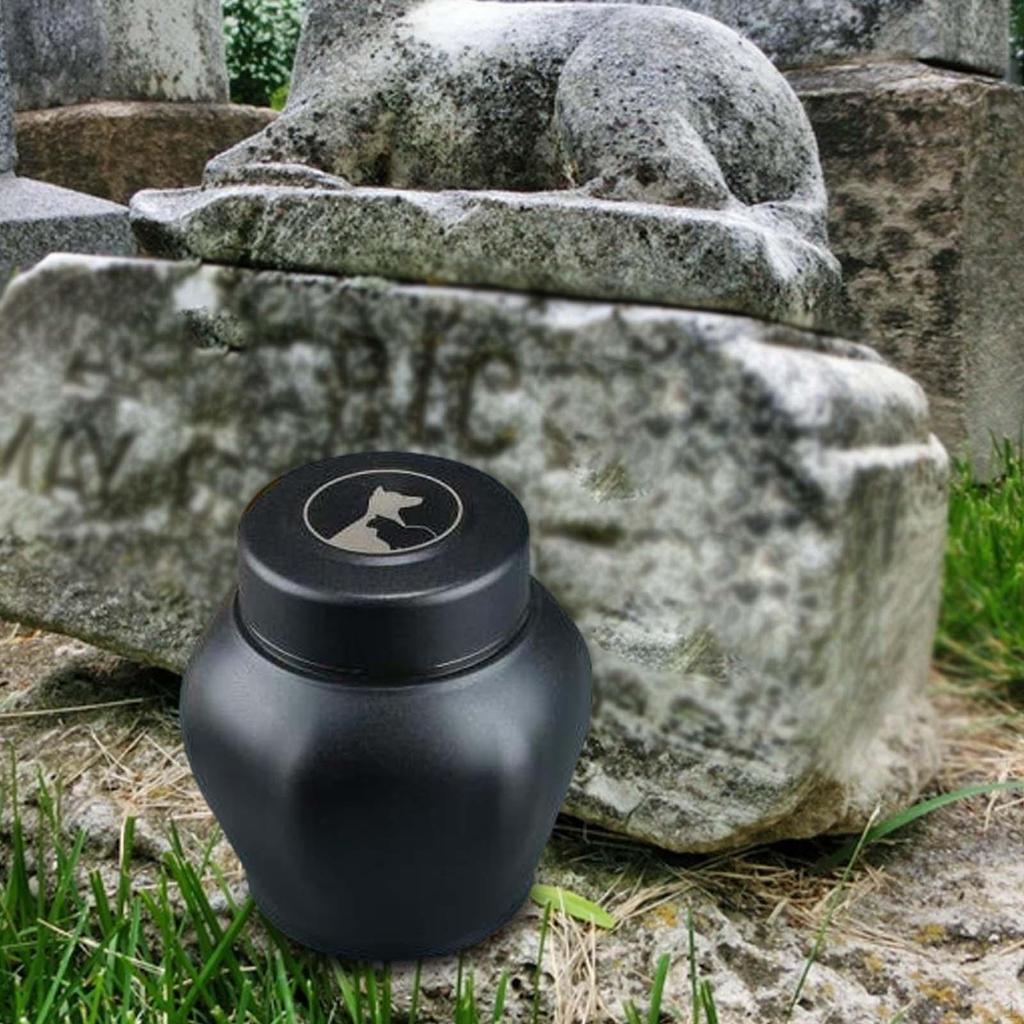 Holder for Dogs And Cats, Small Cremation Urn, Memorial Keepsake Container, Urn