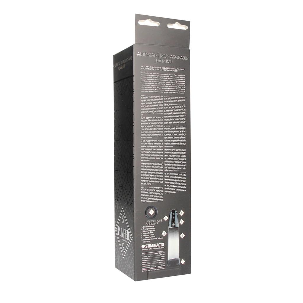 Luv Automatic Penis Pump - Pumped by shots