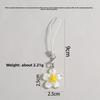 Resin Cherry Blossom Keychain Colorful Keyring New Mobile Phone Lanyard  Gift