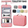 Hanging Hook Travel Cosmetic Bag Foldable Makeup Organizer Hanging Toiletry Bag  Travel Storage
