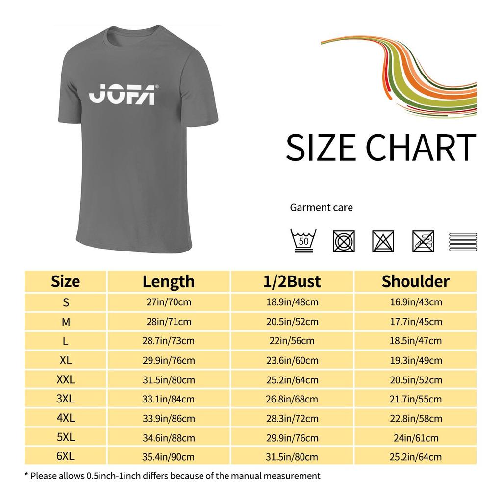 Jofa Ice Hockey Retro Logo Not Fading Reversible Tshirt Street Sports Antibacterial Tee