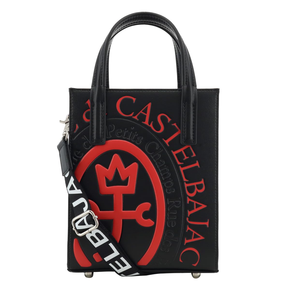 

Shoulder Bag Comet 046711 2WAY Tote Bag Vertical Logo Lightweight Red [Castelbajac] [14]