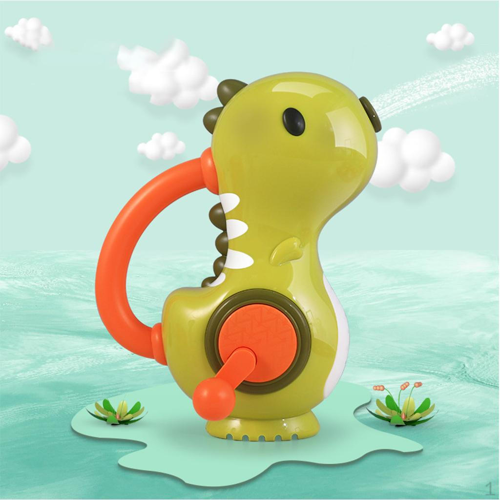 Cartoon Sprinkler Water Spray in Pool Toy Toys Green