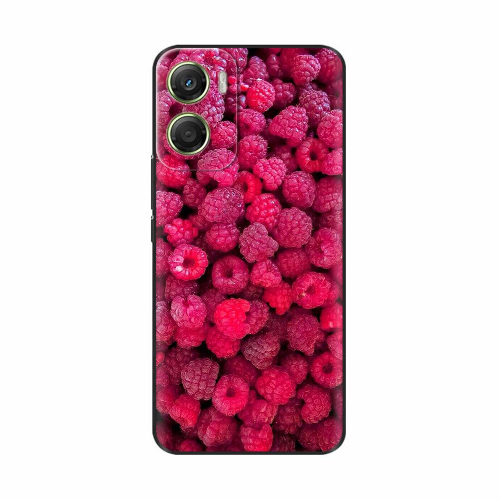 For Motorola Moto G06 4G Case Hot Flowers Painted Soft Black Silicone Phone Cases Bumper For Motorola Moto G06 4G Protect Cover