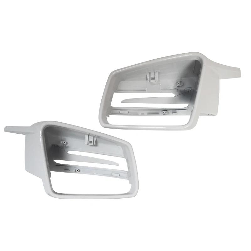 For Mercedes W204 E W212 W176 W246 CLS C218 GLA X156 Rearview Mirror Cover Side Mirror Cap ABS Carbon Fiber