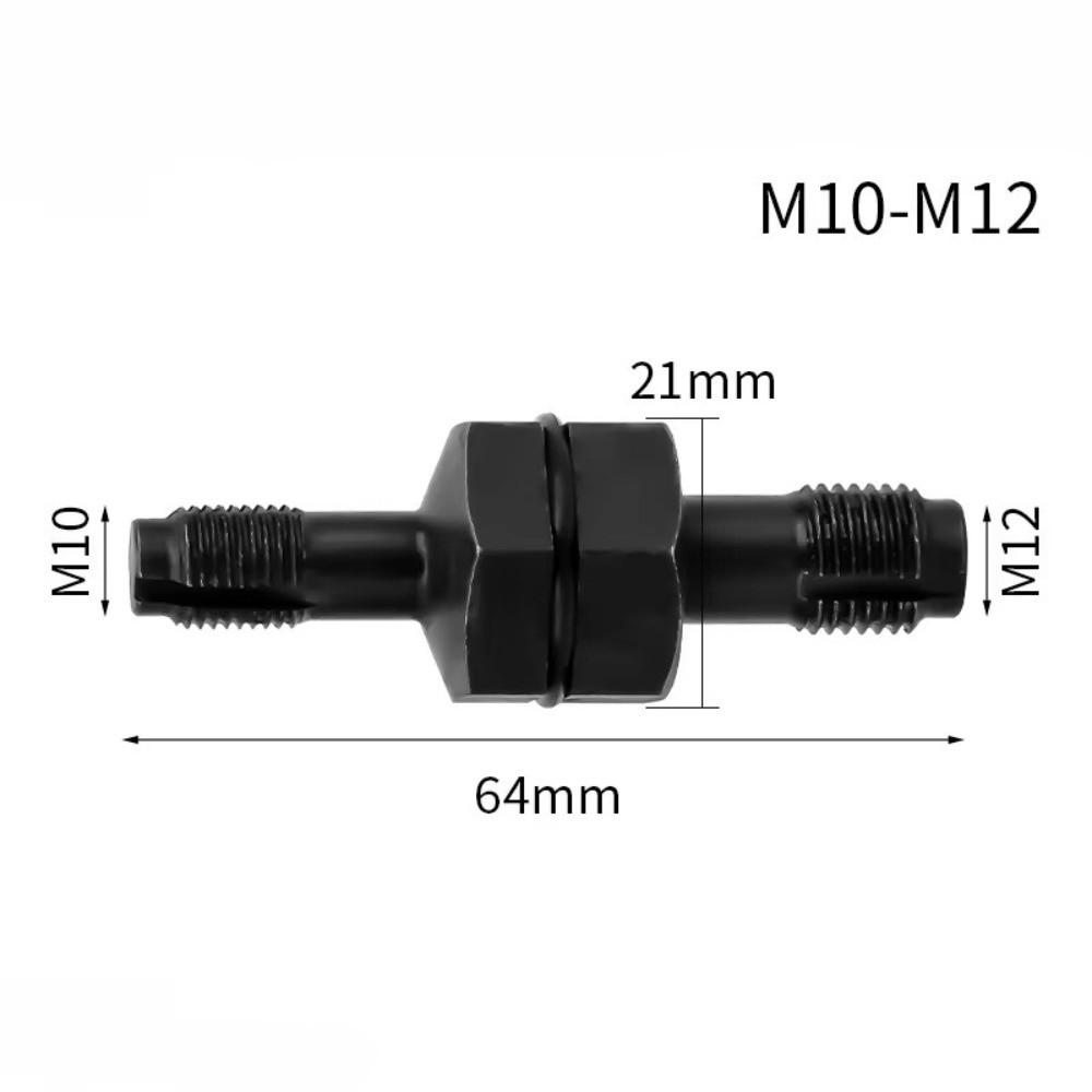 Carbon Steel Spark Plug Tap Set M12*1.25 Thread Chaser Tap Tool Automotive Use