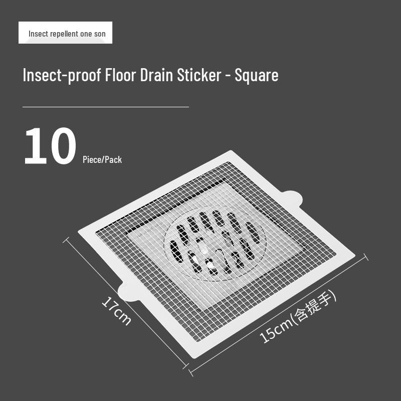 Encrypted Hair Catching Drain Filter for Kitchen and Bathroom Floors