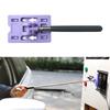 Retractable Toll Booth Card Reacher with Not Slip Grip ABS & Steel Construction Easy to Use for Drivers Elderly Users