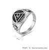 Gotischer Punk Auge des Horus Ring Vintage Herren Edelstahl Biker Schmuck Hiphop Rock Motorrad Zubehör