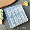 Stampi per Unghie Artistiche 3D in Alta Trasparenza - Design Orsetto, Fiocco, Bouquet