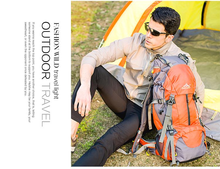 New Large Capacity Water-Repellent Outdoor Hiking & Mountaineering Backpack