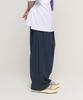 CARGOBROS Striped Washed Denim Balloon Pants (Navy)