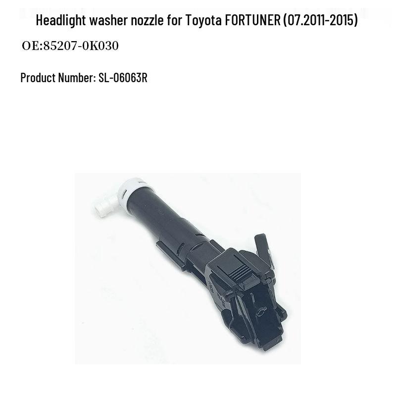 Compatible Headlight Washer Nozzle for Toyota FORTUNER (07.2011-2015) 85208-0K030