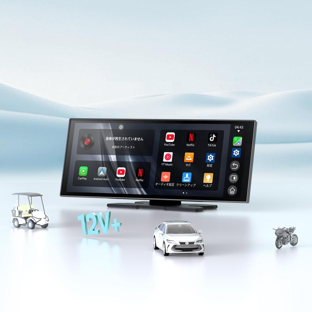 Ottocast 2025 Neues ScreenFlow Tragbares Display Android Android Wireless Auto Auflösung Split-Screen für Streaming-Videos auf und Technische Konformität