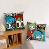 Anime GUMI And Hatsune Miku Matryoshka Pillow Case Square Pillow Bedroom Sofa Leisure Comfort Cushion Car Home Decoration