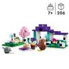 Lego® 21253 minecraft le sanctuaire animalier, jouet de biome plaine, minifigurines de personnages et figurines d'animaux