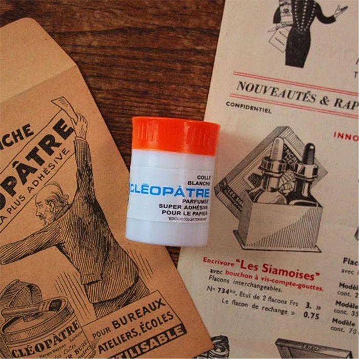 Cléopâtre - Pot de colle Cléopâtre avec spatule Vintage Edition Collector 35g