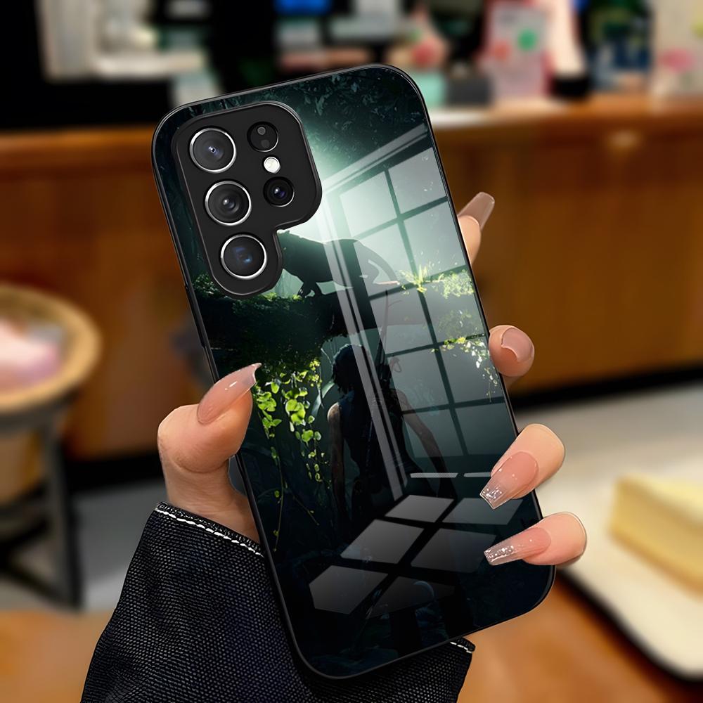 T-Tomb Raider Phone Case For Samsung S26 S25 Plus S20 S20 Plus S22 Ultra S23 FE S21 Plus S21 Ultra Glass Cover