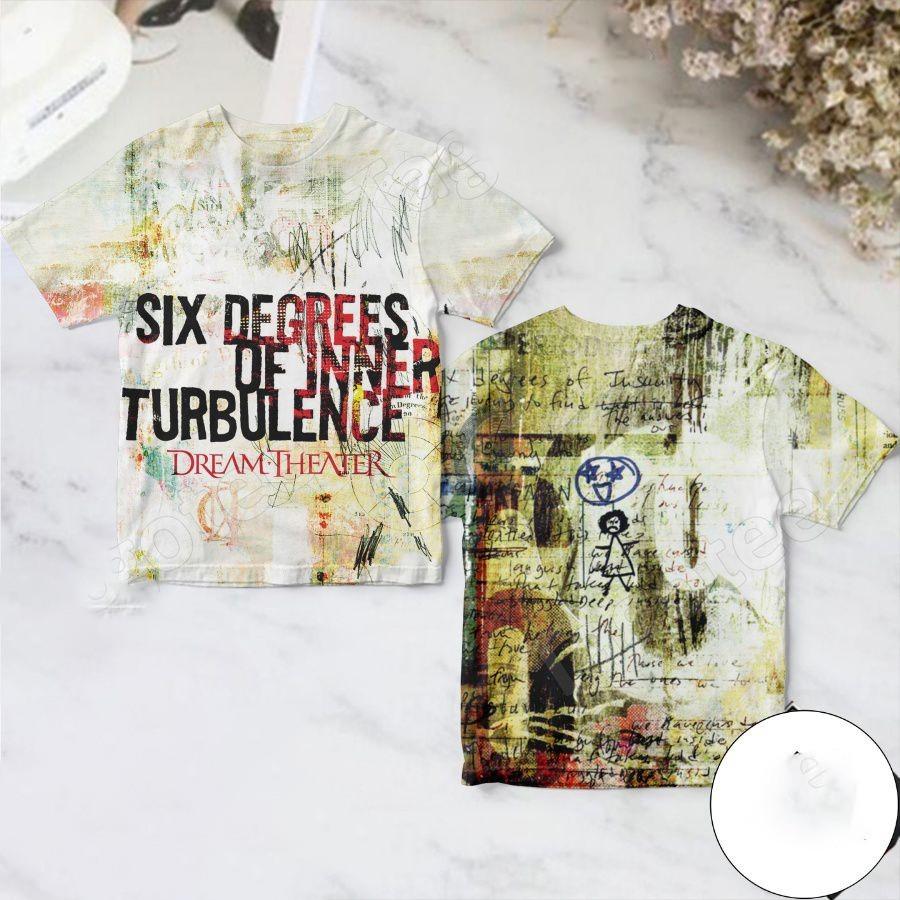 Dream Theater Six Degrees Of Inner Turbulence Album Cover Shirt NI402 XL