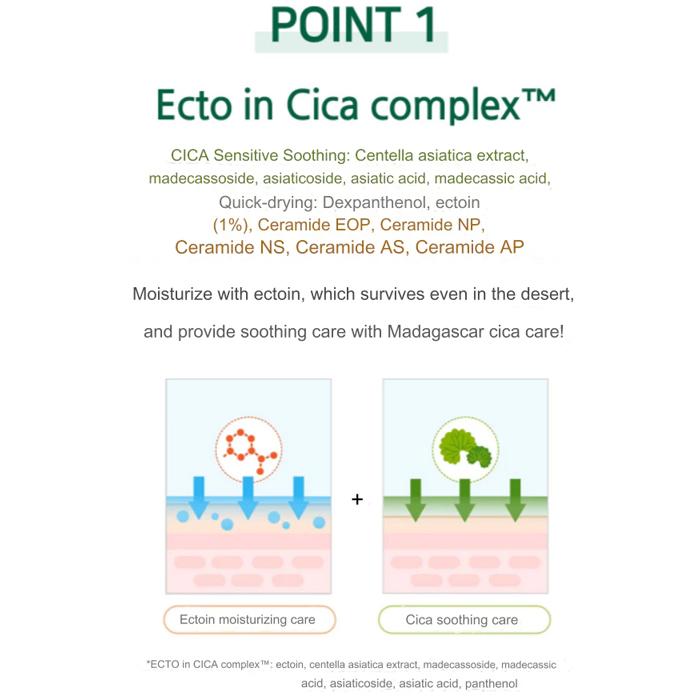 SIDMOOL Ecto dans Cica Essence Tonique 210 ml