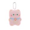 Cartoon Plush Cat Doll Squeaky Toy Stuffed Animal Doll Keychain Cute Bag Pendant Backpack Charms Key Holder Couple Gifts