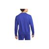 Nike Logo Print Pullover Crew Neck Sweatshirt Men Tops Deep-Royal-Blue FD1443-455