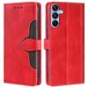 For Samsung Galaxy A15 4G/A15 5G Cover Straw Hat Design PU Leather Stand Wallet Cell Phone Case