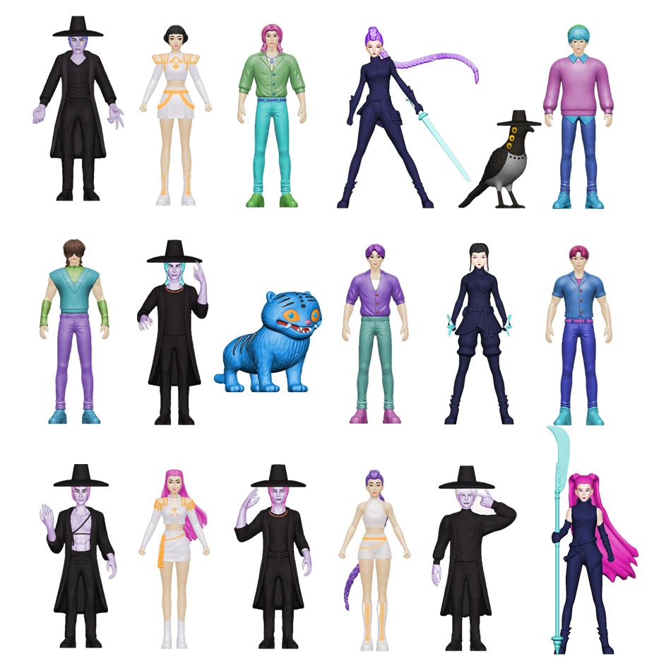 24 stk/sett Kpop Devil Hunter Blind Box Action Derpys Tiger Rumi Mira Zoey Sussy Dukke Viftegave Bursdags- og Julegaver