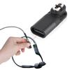 Magnetic Earphone Connector 90° Bending Headphone Adapter Lanyard Hole for AS800