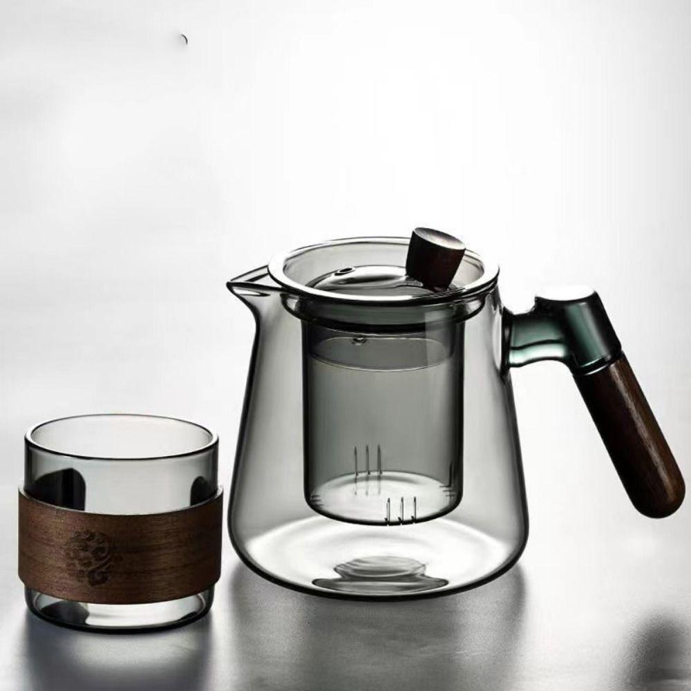 Large Capacity Kung Fu Tea Set Creative Lazy Kungfu Drip Teapot Tea Pot with Infusers  Household