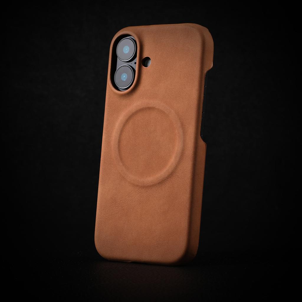 Suitable for Apple 16 Skin-like Sheepskin Magnetic Phone Cases, IPhone15 Half-pack 14promax13