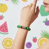 Resin Summer Dopamine Wrist Jewelry Cartoon Y2K Beaded Bracelet  Y2K Fashion Girls