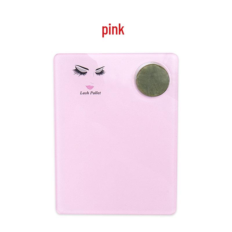 

Acrylic Jade Eyelash Glue Scale Board for False Eyelashes and Beauty Tools