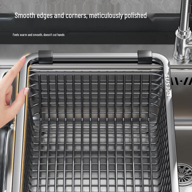 Stainless Steel Kitchen Sink Drain Basket