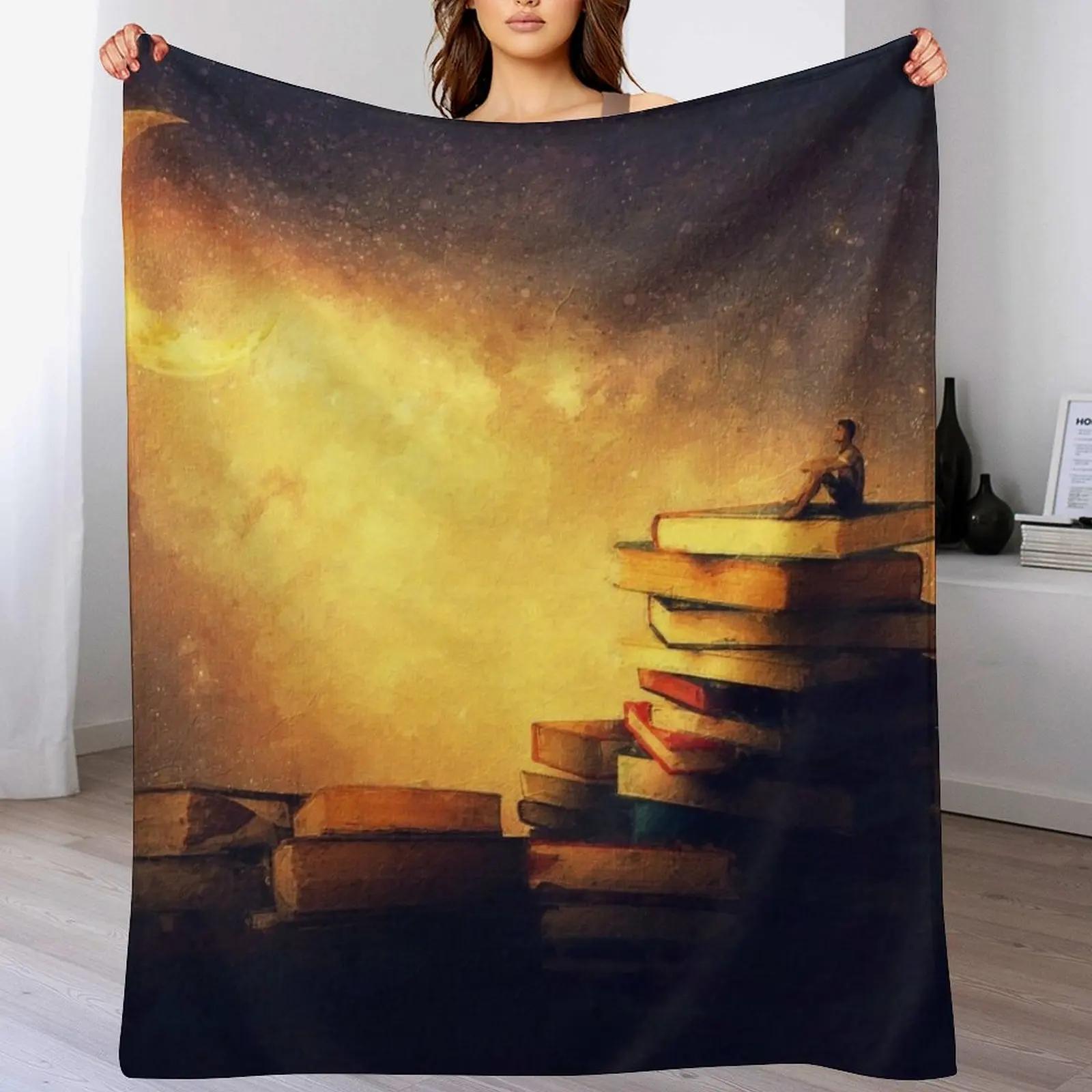 

Magic night stories Throw Blanket Year Round Soft Comfortable Blanket for Home 102x76cm(40x30in)