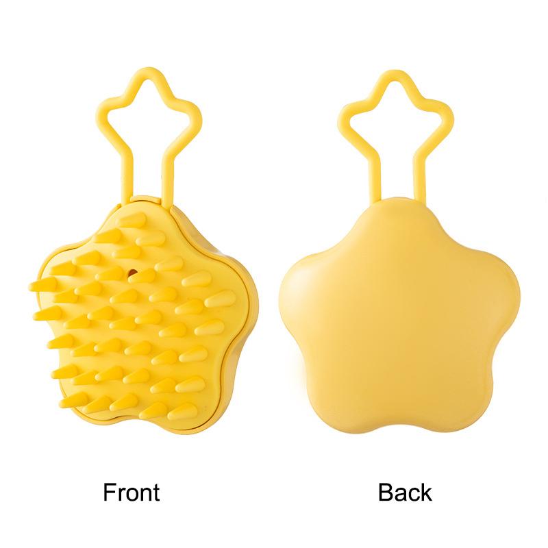 Scalp Scrubber Shampoo Brush Massager Clean Scalp Comb Hair Washing Brush Scalp Exfoliator Brush Head Scrubber Tools